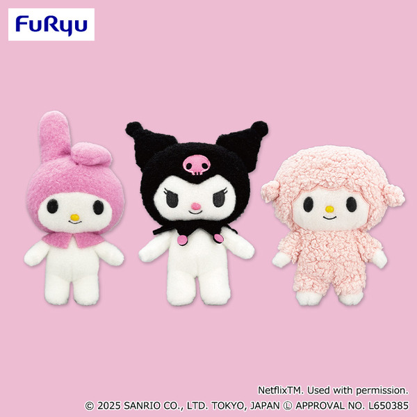 「ぬいぐるみ～マイメロディ/クロミ/マイスウィートピアノ～」（全3種類）
