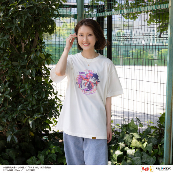 AIR TWOKYO『らんま1/2』第2弾「ポップイラストスウェット1（早乙女乱馬＆シャンプー）」着用イメージ（C）高橋留美子・小学館／「らんま1/2」製作委員会