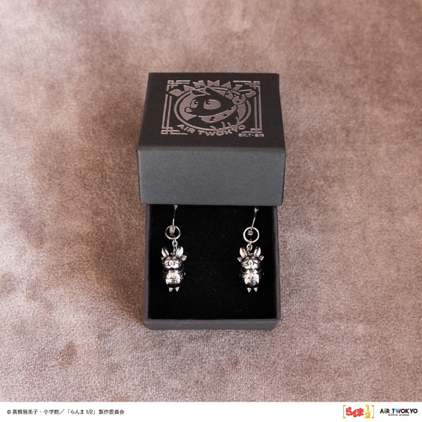 AIR TWOKYO『らんま1/2』第2弾「キャラクターモチーフピアス1（Pちゃん）」（C）高橋留美子・小学館／「らんま1/2」製作委員会