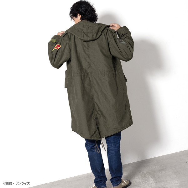 STRICT-G.ARMS『機動戦士ガンダム』M-51PARKA ZEON FORCES RD　着用イメージ（C）創通・サンライズ