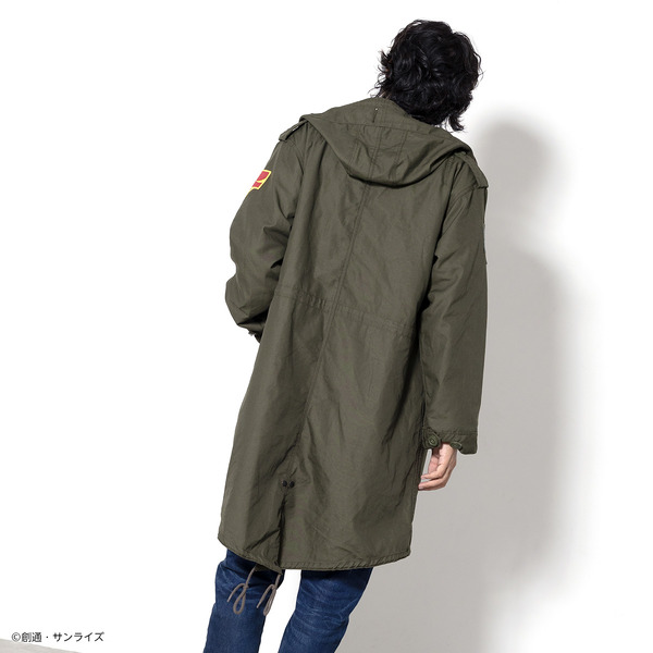 STRICT-G.ARMS『機動戦士ガンダム』M-51PARKA ZEON FORCES RD　着用イメージ（C）創通・サンライズ