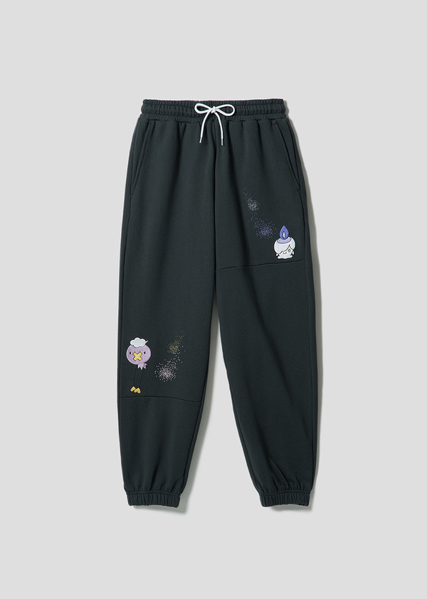 ポケットモンスター×グラニフ「ゴーストタイプ｜裏毛スウェットパンツ」（C）Nintendo・Creatures・GAME FREAK・TV Tokyo・ShoPro・JR Kikaku （C）Pokemon