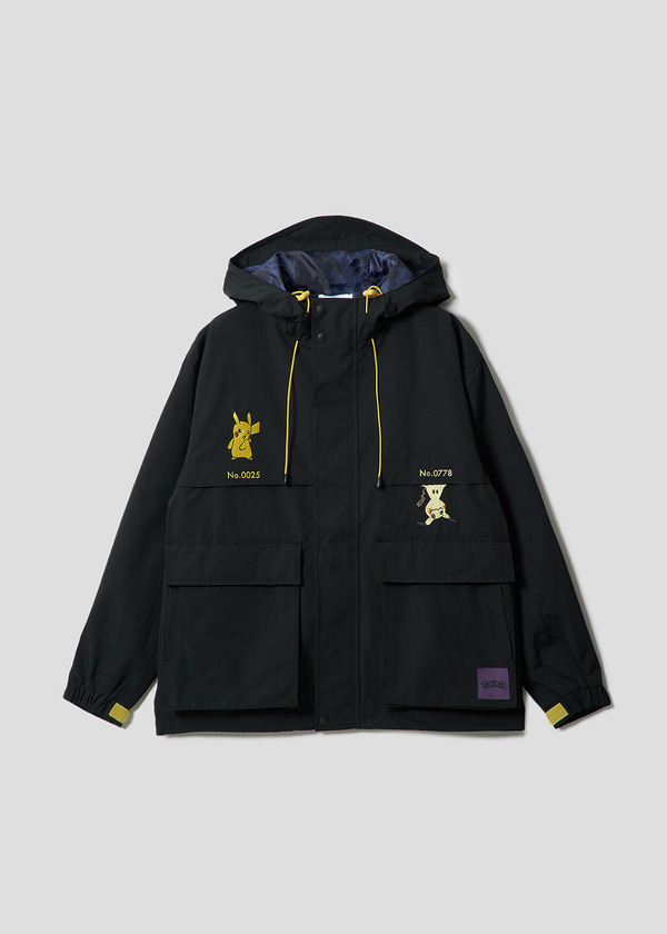 ポケットモンスター×グラニフ「かくれんぼ｜マウンテンパーカー」（C）Nintendo・Creatures・GAME FREAK・TV Tokyo・ShoPro・JR Kikaku （C）Pokemon