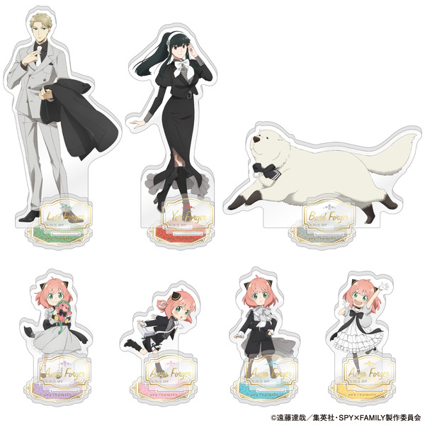 TVアニメ『SPY×FAMILY』アクリルスタンド（C）遠藤達哉／集英社・SPY×FAMILY製作委員会