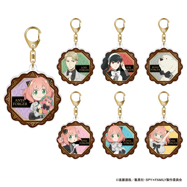 TVアニメ『SPY×FAMILY』トレーディングアクリルキーホルダー（C）遠藤達哉／集英社・SPY×FAMILY製作委員会