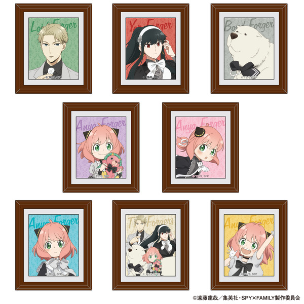 TVアニメ『SPY×FAMILY』トレーディングミニフレームマグネット（C）遠藤達哉／集英社・SPY×FAMILY製作委員会
