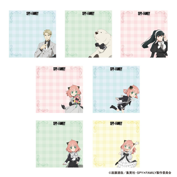 TVアニメ『SPY×FAMILY』メモ帳（C）遠藤達哉／集英社・SPY×FAMILY製作委員会