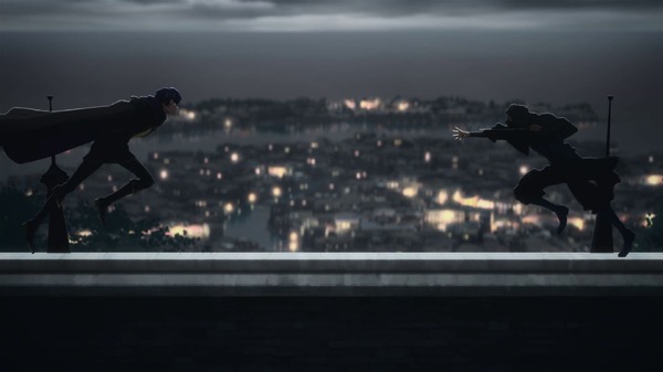 秋アニメ『暗殺者である俺のステータスが勇者よりも明らかに強いのだが』第1話「暗殺者はパンを食う」先行場面カット