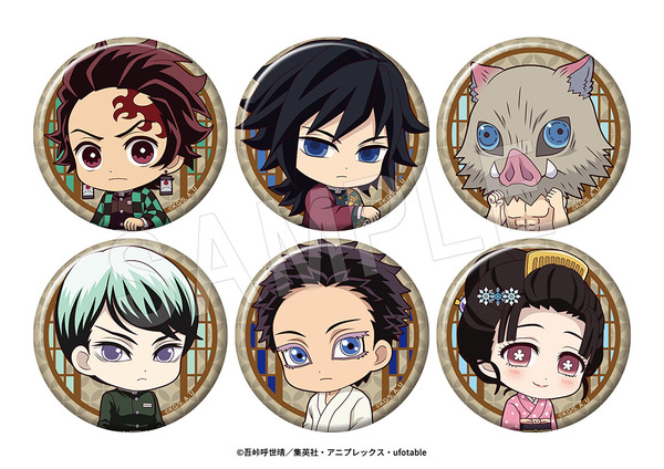 アニメ『鬼滅の刃』ぺたん娘 トレーディング缶バッジ 無限城編 第一章ver. TypeA（C）吾峠呼世晴／集英社・アニプレックス・ufotable