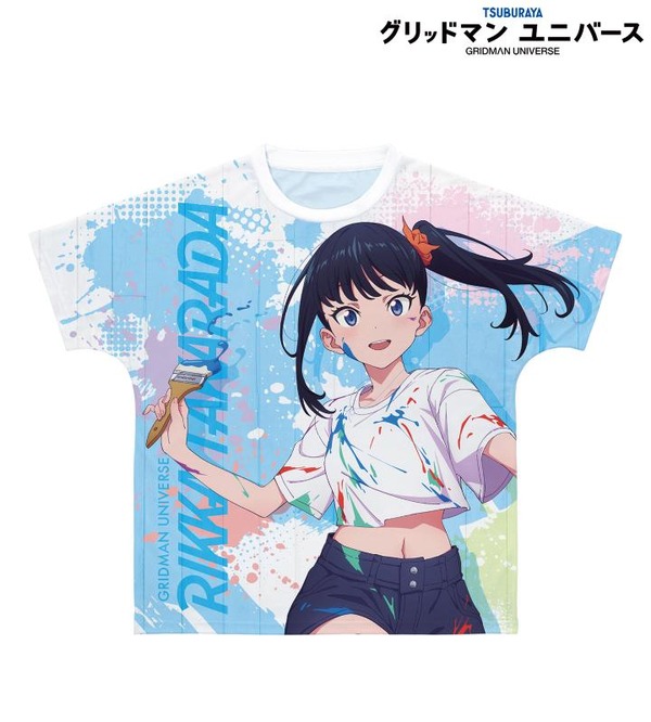TVアニメ『グリッドマンユニバース』描き下ろし 宝多六花 ペインタースタイルver. フルグラフィックTシャツ（C）円谷プロ（C）2023 TRIGGER・雨宮哲／「劇場版グリッドマンユニバース」製作委員会