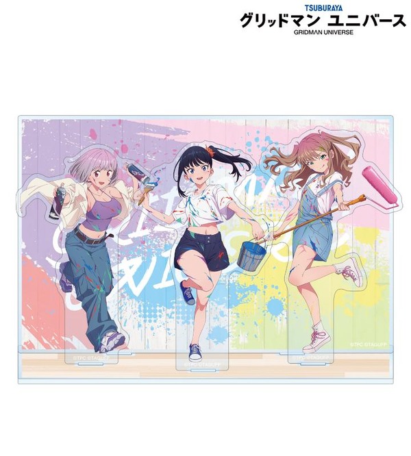 TVアニメ『グリッドマンユニバース』描き下ろし ペインタースタイルver. アクリルジオラマ（C）円谷プロ（C）2023 TRIGGER・雨宮哲／「劇場版グリッドマンユニバース」製作委員会