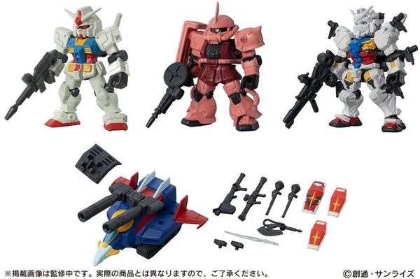 「RX-78-2 ガンダム」や「シャア専用ザクII」らをカスタマイズ！「モビルスーツ アンサンブル」節目となる第30弾が発表