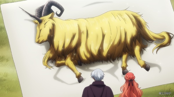 秋アニメ『悪食令嬢と狂血公爵』第2話「求婚は空からお土産を持って」場面写真