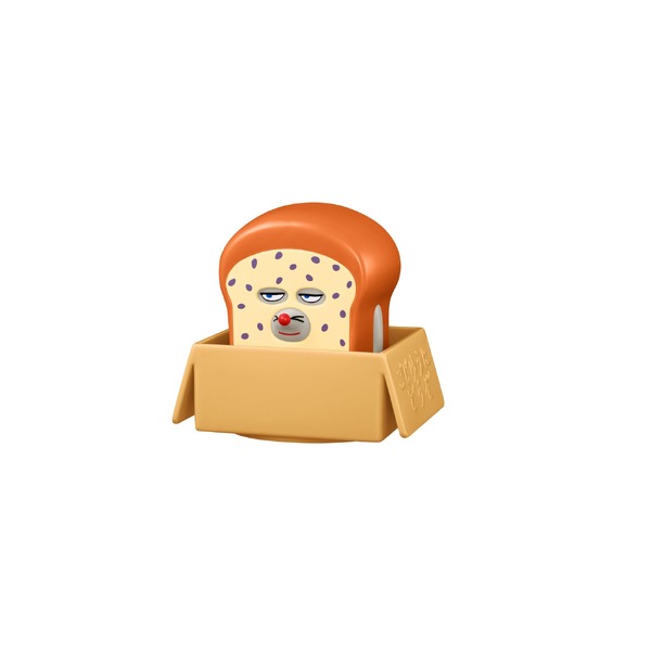 【パンどろぼう まちぶせフィギュア&食パンスタンプ】