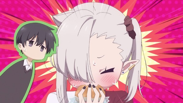 秋アニメ『ちゃんと吸えない吸血鬼ちゃん』第1話「吸血鬼ちゃんはめっちゃ下手」先行場面カット