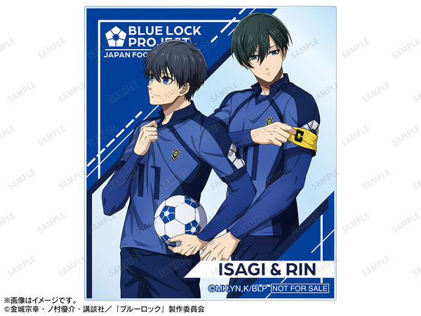 描き下ろし 潔 世一&糸師 凛 歩みver. アクリルカード イベント限定特典