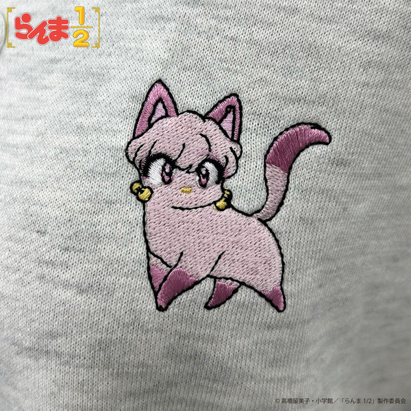 刺繍モチーフ：シャンプー（猫）