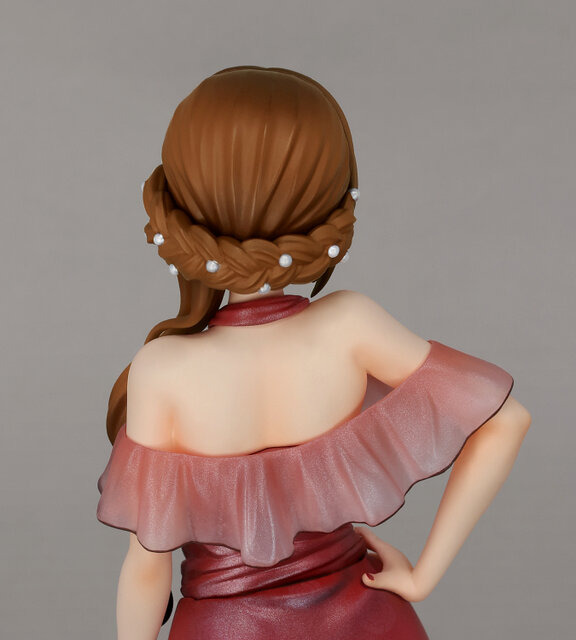 煌びやかな真紅のドレス！『シュタゲ』15周年記念イラストを元に「牧瀬紅莉栖」が1/7スケールフィギュア化