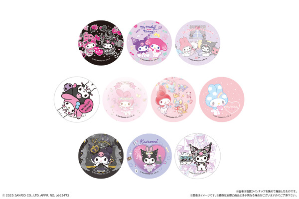 マイメロディ＆クロミ まんまる焼き 付属シール全10種