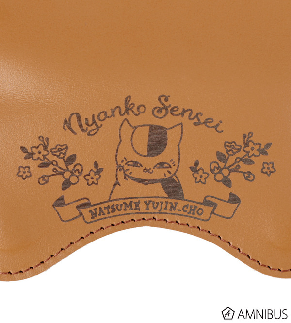 TVアニメ『夏目友人帳』ニャンコ先生 レザーキーケース（C）緑川ゆき・白泉社／「夏目友人帳」製作委員会