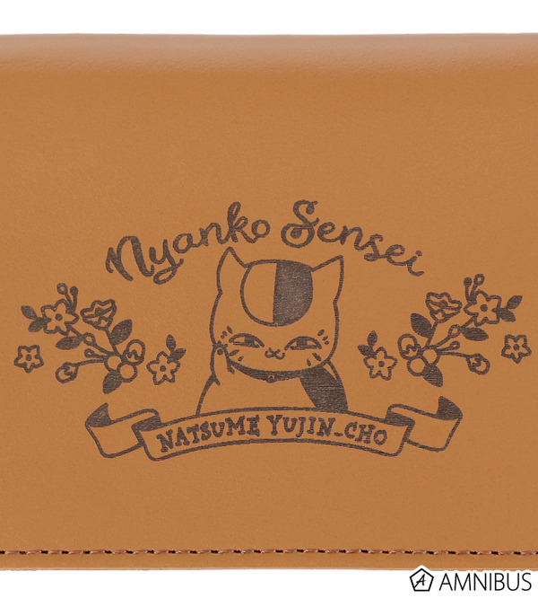 TVアニメ『夏目友人帳』ニャンコ先生 レザーカードケース（C）緑川ゆき・白泉社／「夏目友人帳」製作委員会