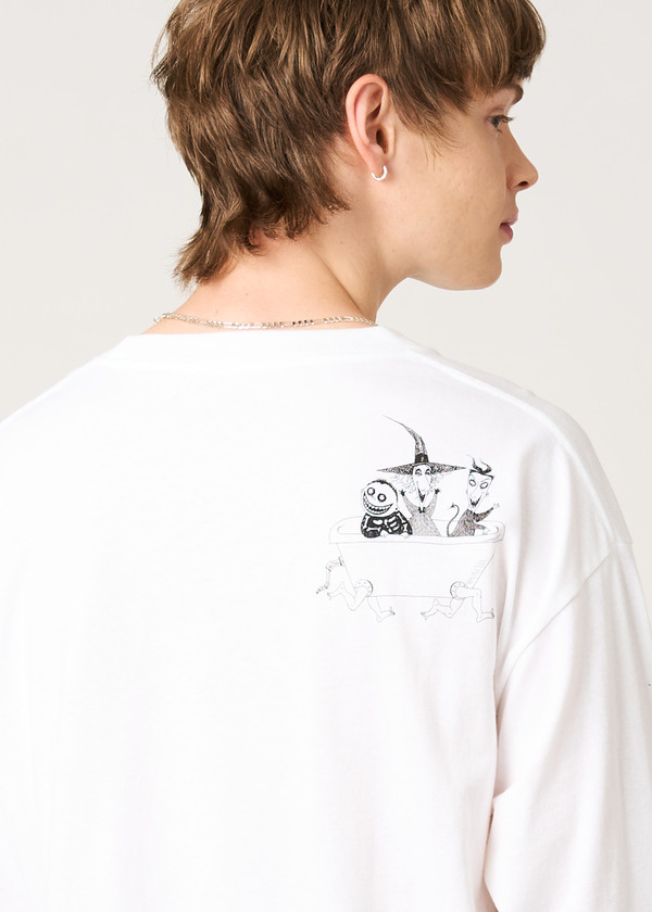 『ナイトメアー・ビフォア・クリスマス』×グラニフ「いたずら3人組｜ビッグシルエット長袖Tシャツ」（C）Disney