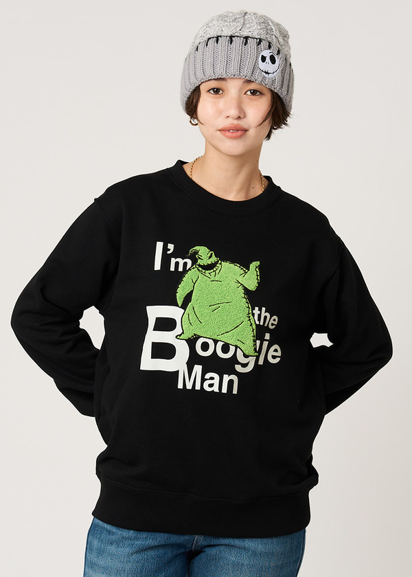 『ナイトメアー・ビフォア・クリスマス』×グラニフ「ウギー・ブギー｜裏毛スウェット」（C）Disney