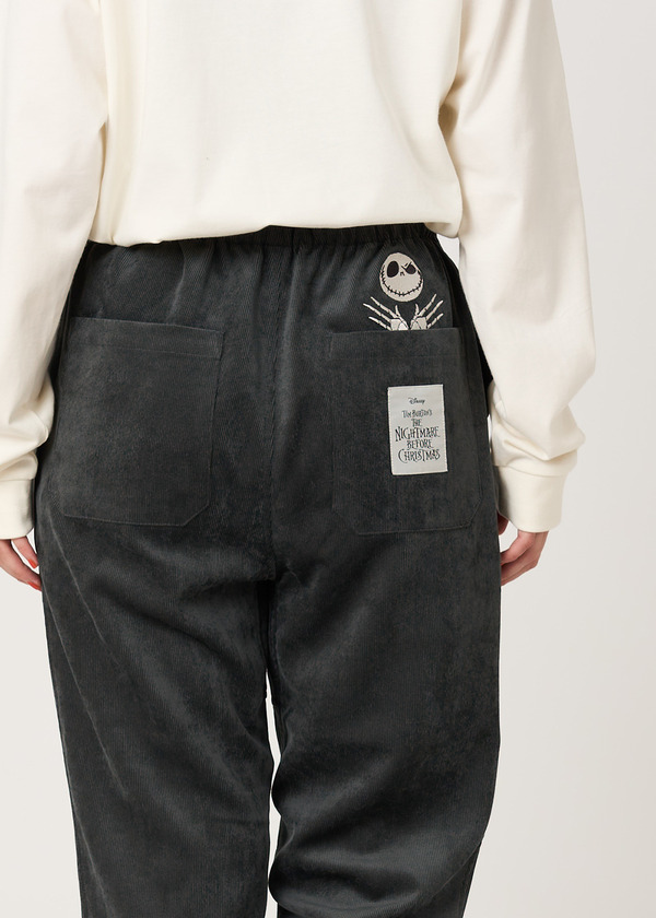 『ナイトメアー・ビフォア・クリスマス』×グラニフ「ハロウィン｜コーデュロイパンツ」（C）Disney
