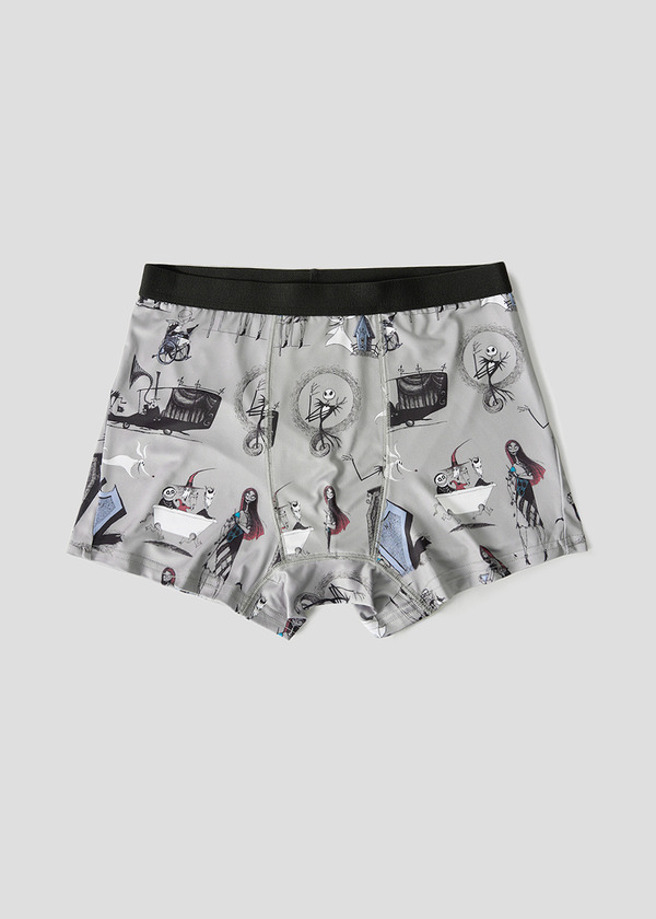 『ナイトメアー・ビフォア・クリスマス』×グラニフ「ハロウィン・タウン パターン｜ボクサーパンツ」（C）Disney