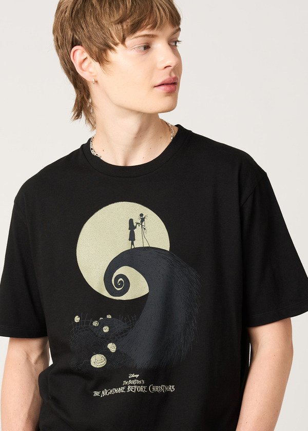 『ナイトメアー・ビフォア・クリスマス』×グラニフ「永遠に｜Tシャツ」（C）Disney