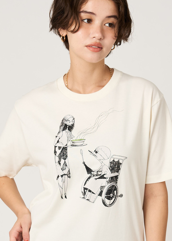 『ナイトメアー・ビフォア・クリスマス』×グラニフ「ランチ｜Tシャツ」（C）Disney