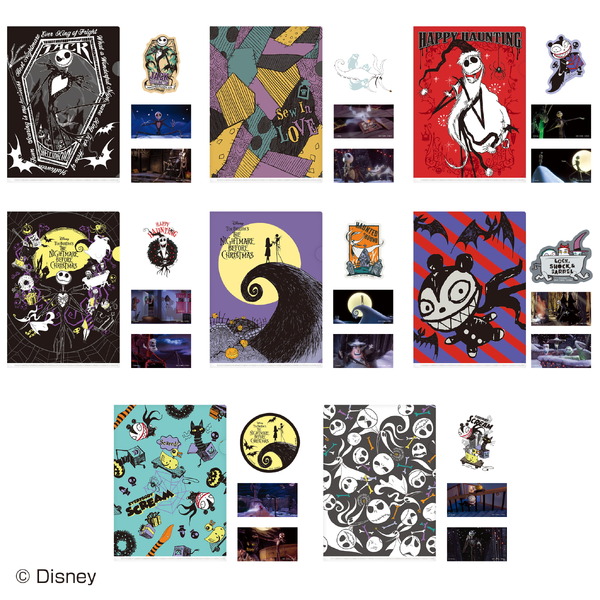 H賞：クリアファイル＆ステッカー(全8種)