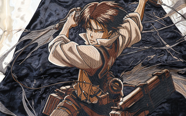 「進撃の巨人」リバーシブルスカジャン