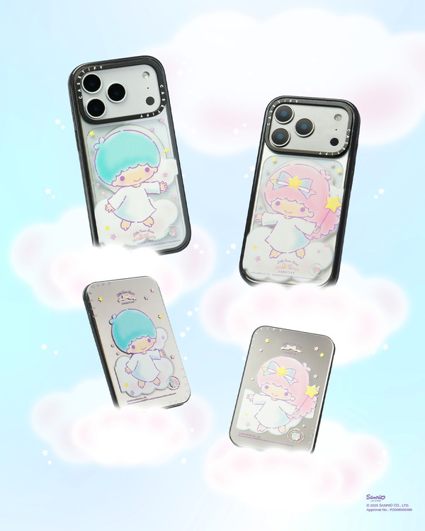 「リトルツインスターズ キキ＆ララ | CASETiFY」コレクション（C）2025 SANRIO CO., LTD. APPROVAL. NO. :P2506000098