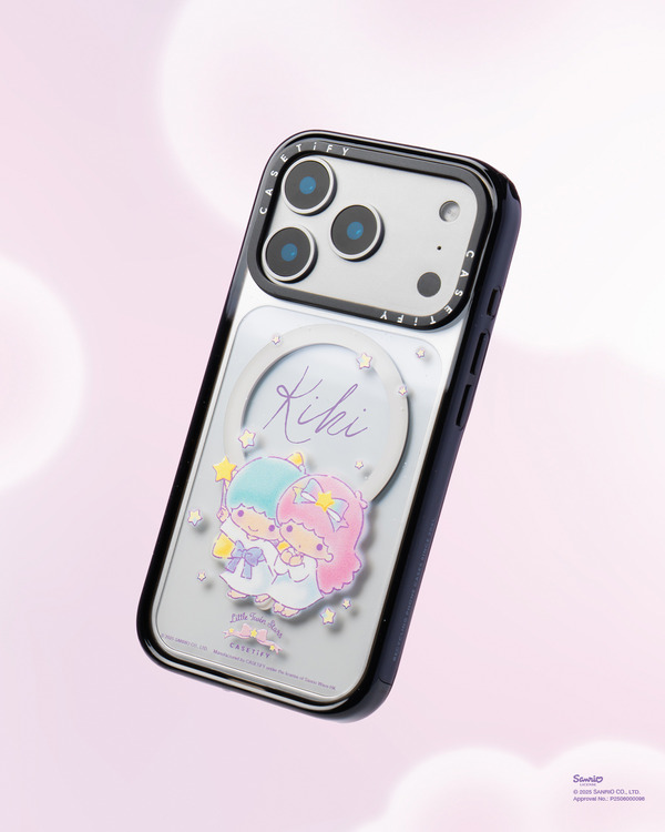 「リトルツインスターズ キキ＆ララ | CASETiFY」コレクション（C）2025 SANRIO CO., LTD. APPROVAL. NO. :P2506000098
