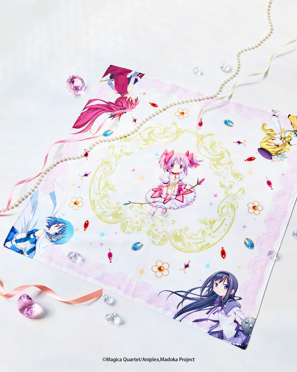 TVアニメ『魔法少女まどか☆マギカ』ハンカチ各種（C）Magica Quartet/Aniplex, Magia Exedra Project