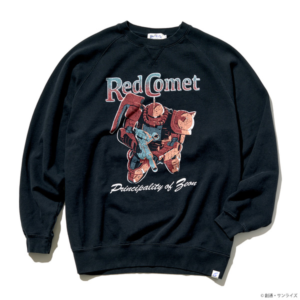 「STRICT-G Fab『機動戦士ガンダム』ユーズドスタイル スウェットシャツ」9,900円（C）創通・サンライズ