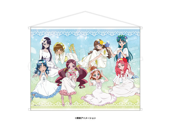 プリキュア プリティストア出張店 in OIOI「B2タペストリー」（C）東映アニメーション