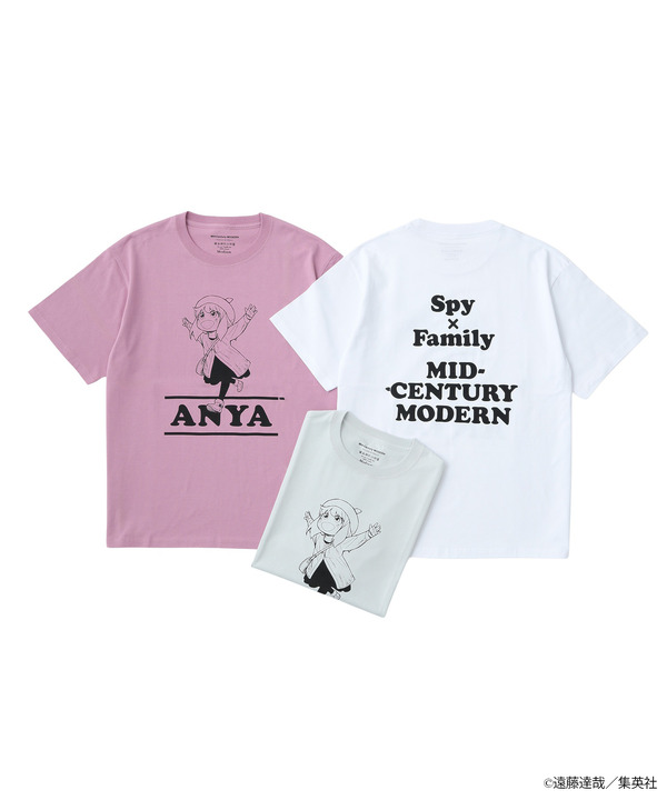 SPY×FAMILY Mid Century MODERN S/S Tee Anya　￥6,600 (tax in)