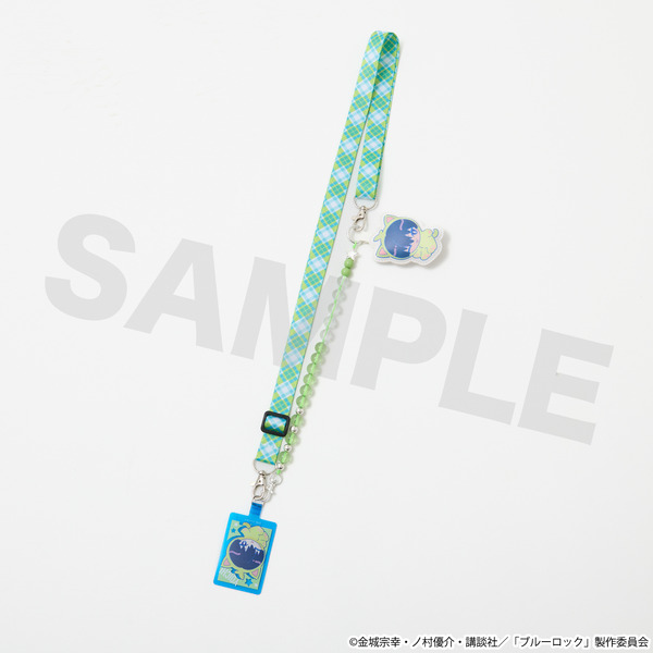 TVアニメ『ブルーロック』SuperGroupiesコラボ「潔 世一 モデル スマホストラップ＆フォンタブ」（C）金城宗幸・ノ村優介・講談社／「ブルーロック」製作委員会