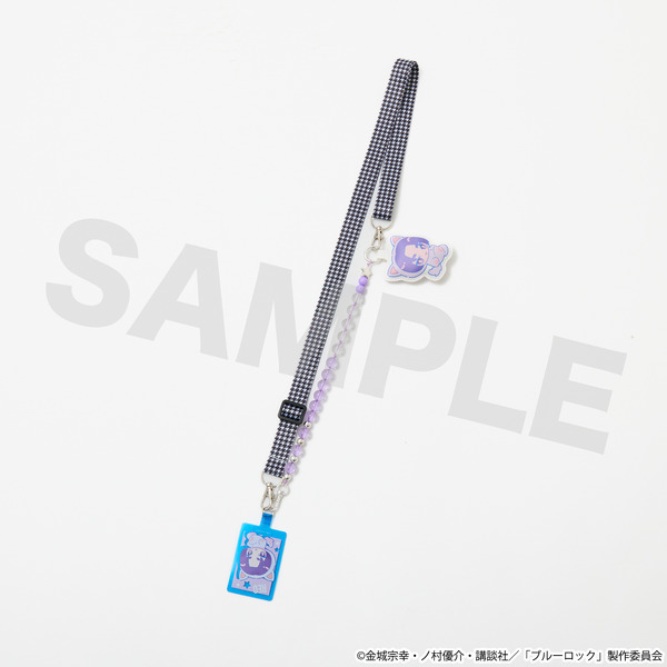 TVアニメ『ブルーロック』SuperGroupiesコラボ「御影 玲王 モデル スマホストラップ＆フォンタブ」（C）金城宗幸・ノ村優介・講談社／「ブルーロック」製作委員会