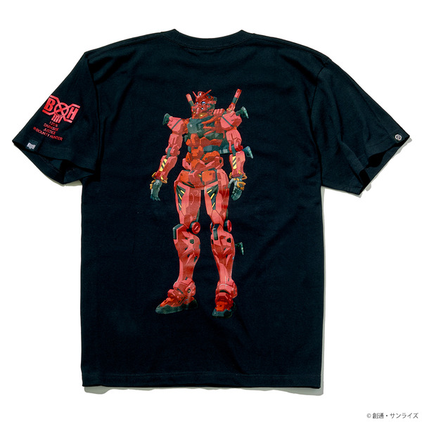 STRICT-G BOUNTY HUNTER『機動戦士Gundam GQuuuuuuX』Tシャツ RED GUNDAM　