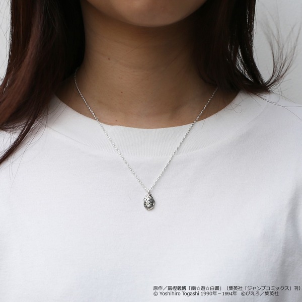 【JAM HOME MADE コラボ】幽☆遊☆白書 忌み子飛影ネックレス　使用イメージ（C）Yoshihiro Togashi 1990年－1994年（C）ぴえろ／集英社