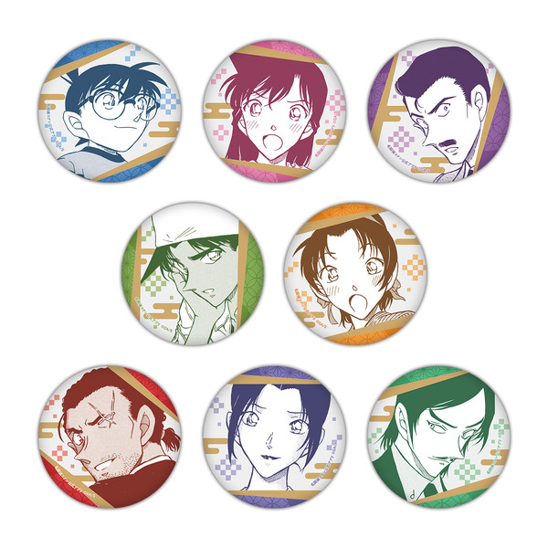 TVアニメ『名探偵コナン』缶バッジ長野シリーズ（8種セット）（C）青山剛昌／小学館 （C）青山剛昌／小学館・読売テレビ・TMS 1996