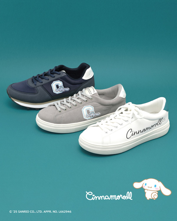 「サンリオキャラクターズ シューズ」シナモロール