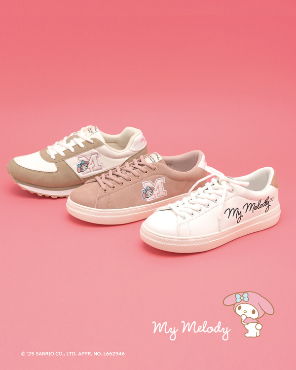 「サンリオキャラクターズ シューズ」マイメロディ