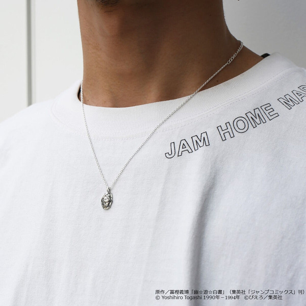 【JAM HOME MADE コラボ】幽☆遊☆白書 忌み子飛影ネックレス　使用イメージ（C）Yoshihiro Togashi 1990年－1994年（C）ぴえろ／集英社