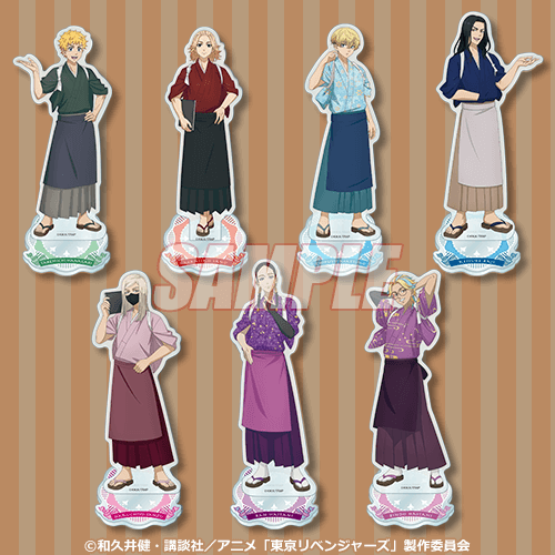 B賞 キラキラアクリルスタンドフィギュア全7種セット