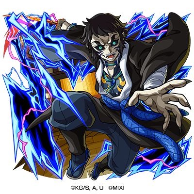 光属性 ★6 上弦の陸 獪岳 （進化）