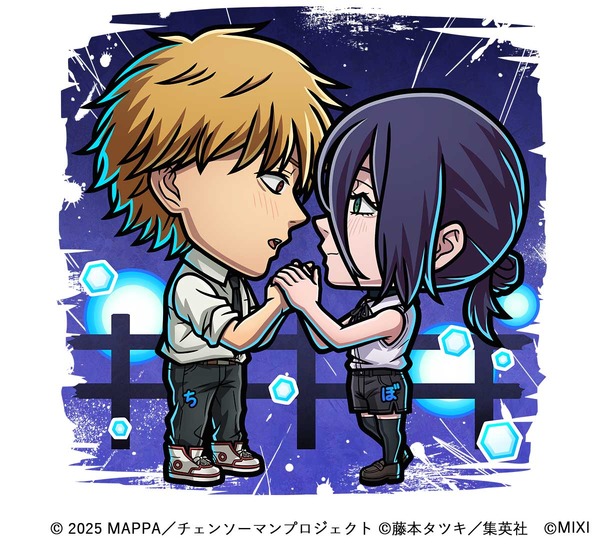 劇場版『チェンソーマン レゼ篇』×『コトダマン』コラボ デンジ＆レゼ